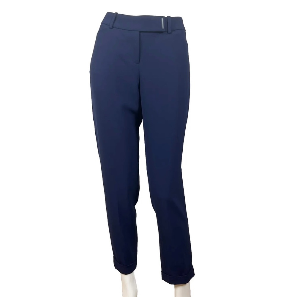 Women’s Navy Tapered Dress Pants